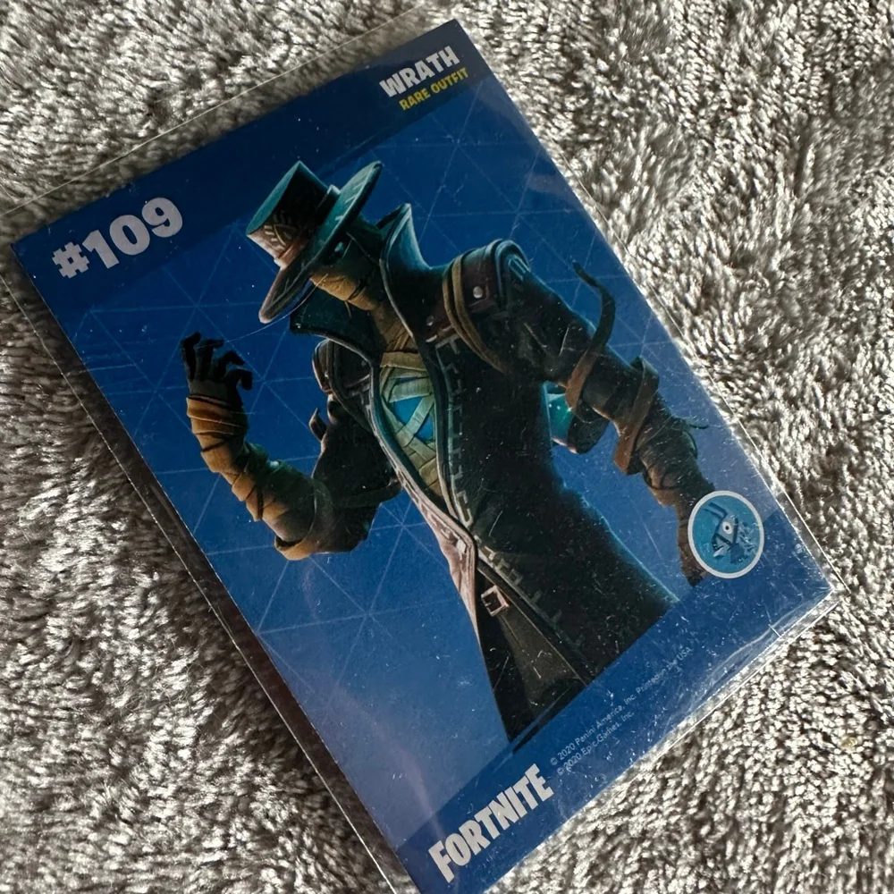 2020 Panini Fortnite Series 2 Wrath Rare Outfit #109 trading card